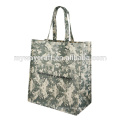 fashion camouflage pattern pp non-woven handle bag